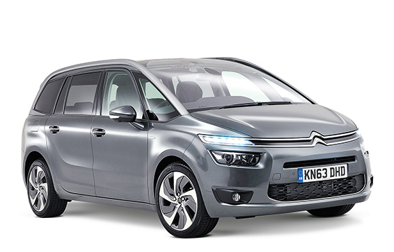 C4 grand picasso grey front